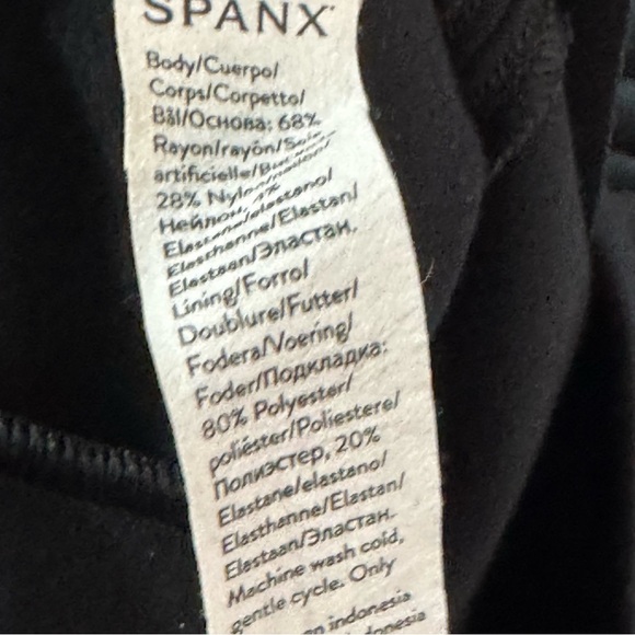 Spanx High Waist Straight Leg Ponte Pants in Black - Size Medium 20254Q - Picture 12 of 14